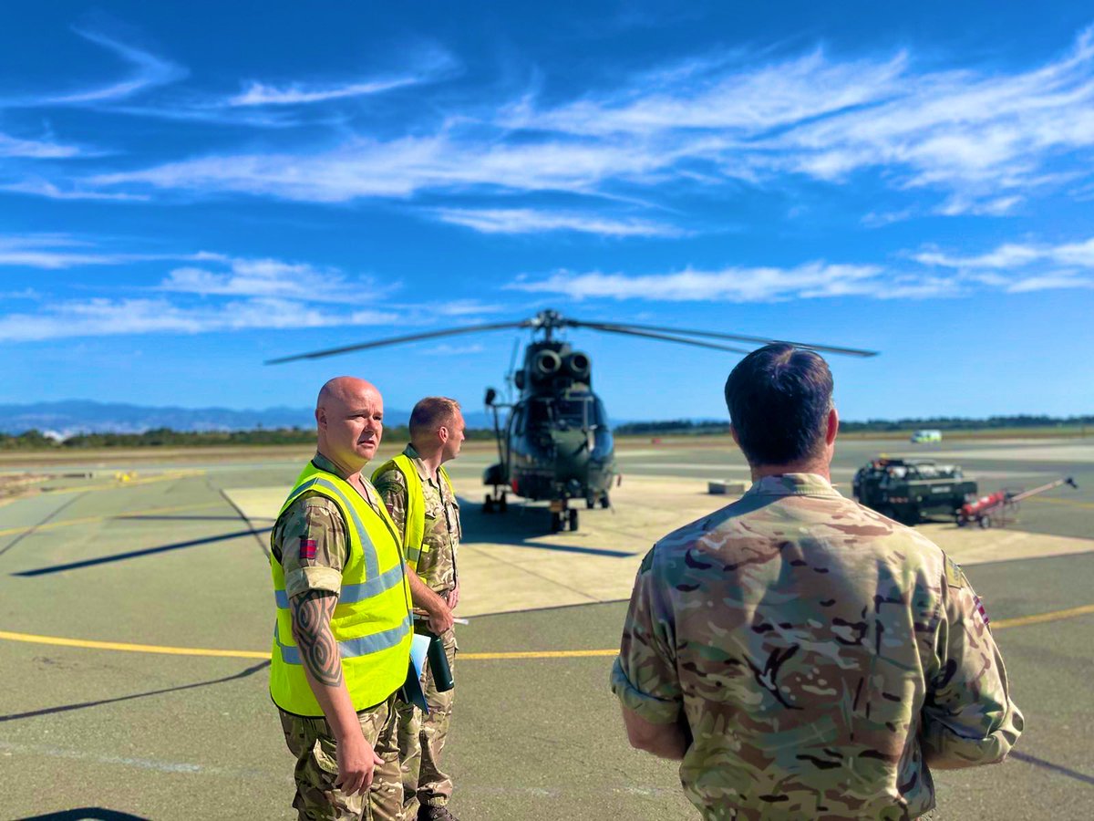 532 STRE (Air Sp) recently deployed to @RAFAkrotiri, Cyprus to conduct a technically challenging Validation Exercise prior to assuming the role of Lead Air Specialist Team Royal Engineers, @DefenceHQ’ rapidly deployable airfield infrastructure engineers, from May 24. #airfields