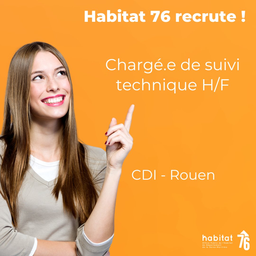👉 #OnRecrute : un·e  chargé.e de suivi technique en #CDI à #Rouen. 

Au sein de l’agence hômecia, vous êtes le/la référent.e technique pour le suivi des travaux réalisés au sein des copropriétés, ou dans le cadre de la vente et location de logements :
 
recrutement.habitat76.fr/offres/368-cha…