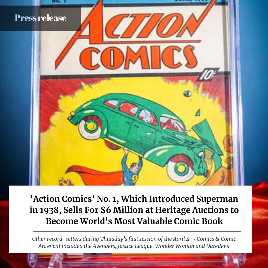 Heritage Auctions International Comics tweet media