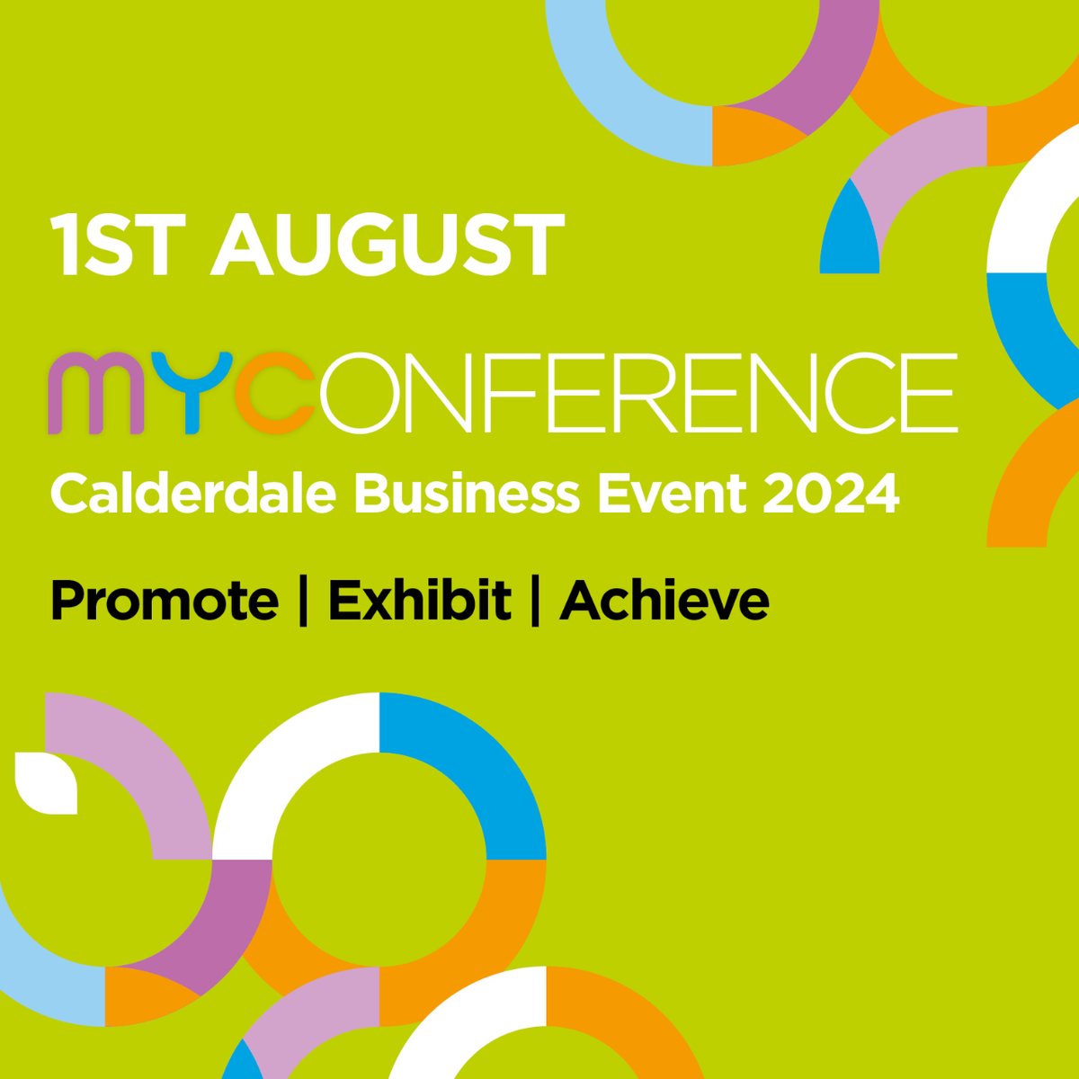 We’re now taking bookings for #MYConfCalderdale exhibition stands!

If you’re interested in showcasing your brand to over 200+ local businesspeople on #YorkshireDay, contact the events team now to secure your stand.

📧 events@my-chamber.co.uk
📞 01484 483 660