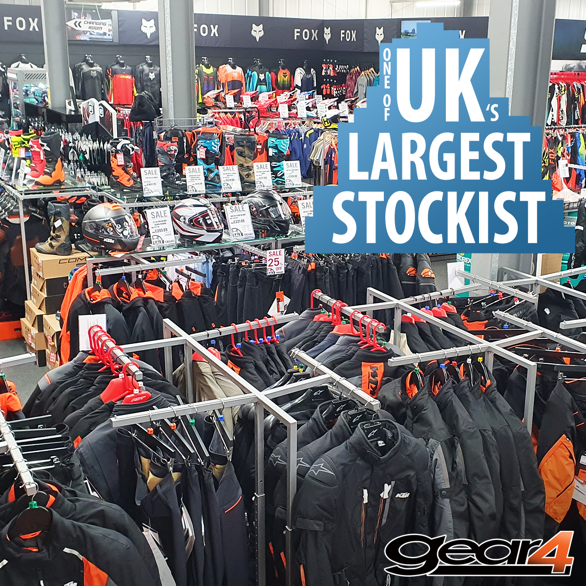 🔵 Shop with us online for the lowest prices.
🔵 Earn G4 points with every purchase.
🔵 One of UK's largest stockist &amp; showroom.
🔵 Enjoy low Flat Rate Delivery to UK Mainland.
No codes needed, just great prices with savings towards your next order.
🔗 - gear4motorcycles.co.uk