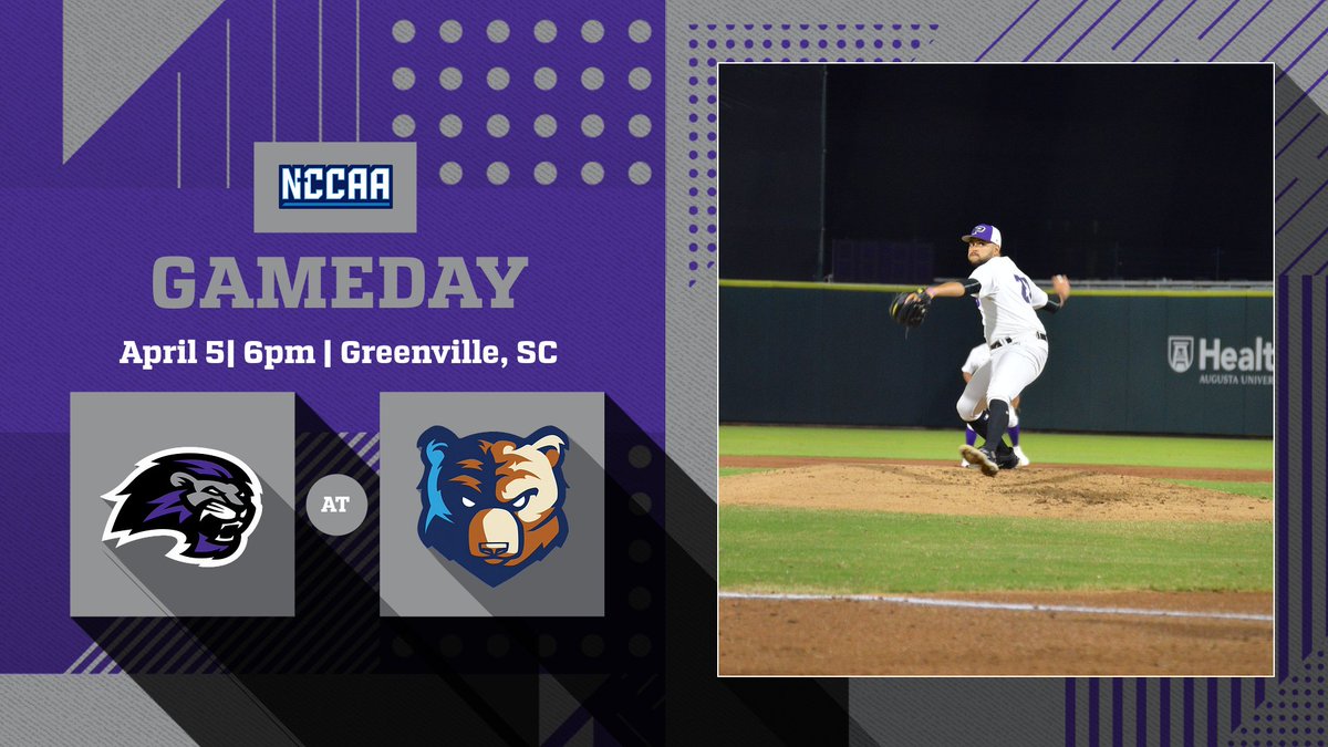 GAMEDAY! 
🗓️April 5
🕕6PM
⚾️Bob Jones University 

📍Greenville, SC