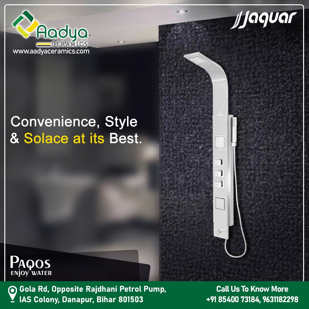 Elevate your daily routine with convenience, style, and solace seamlessly.  #BathroomUpgrade 

Call us:- 8540073184, 9631182298
Visit us aadyaceramics.com

#Jaquar #jaquarproducts #EleganceUnleashed #showers #bathingluxury  #designlovers #aadyaceramics #Patna #Bihar