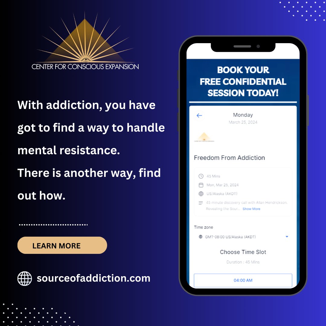 Where resistance takes a back seat and resilience rides the wheels.

GET TO THE SOURCE
GET FREE

Book a free & confidential call today.
SOURCEOFADDICTION.COM

#allanhendrickson #sourceofaddiction #lawofattraction #getfree #coach #lifestyle #spirituality #wisdom #awakening