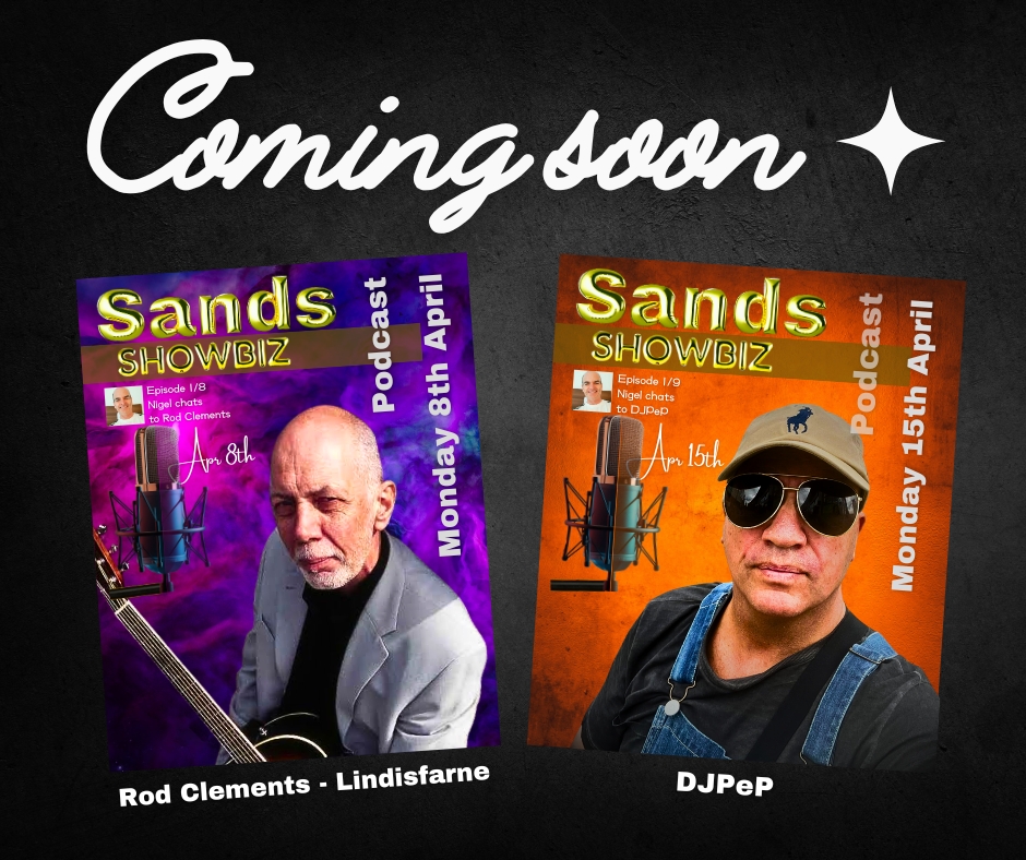 Podcasts coming soon... On Monday 8th April Rod Clements of the band Lindisfarne, and on the following Monday 15th it's DJ Pep! Lindisfarne - The Band #sandsshowbiz #podcasts sandsshowbiz.com podcast: sandsshowbiz.buzzsprout.com