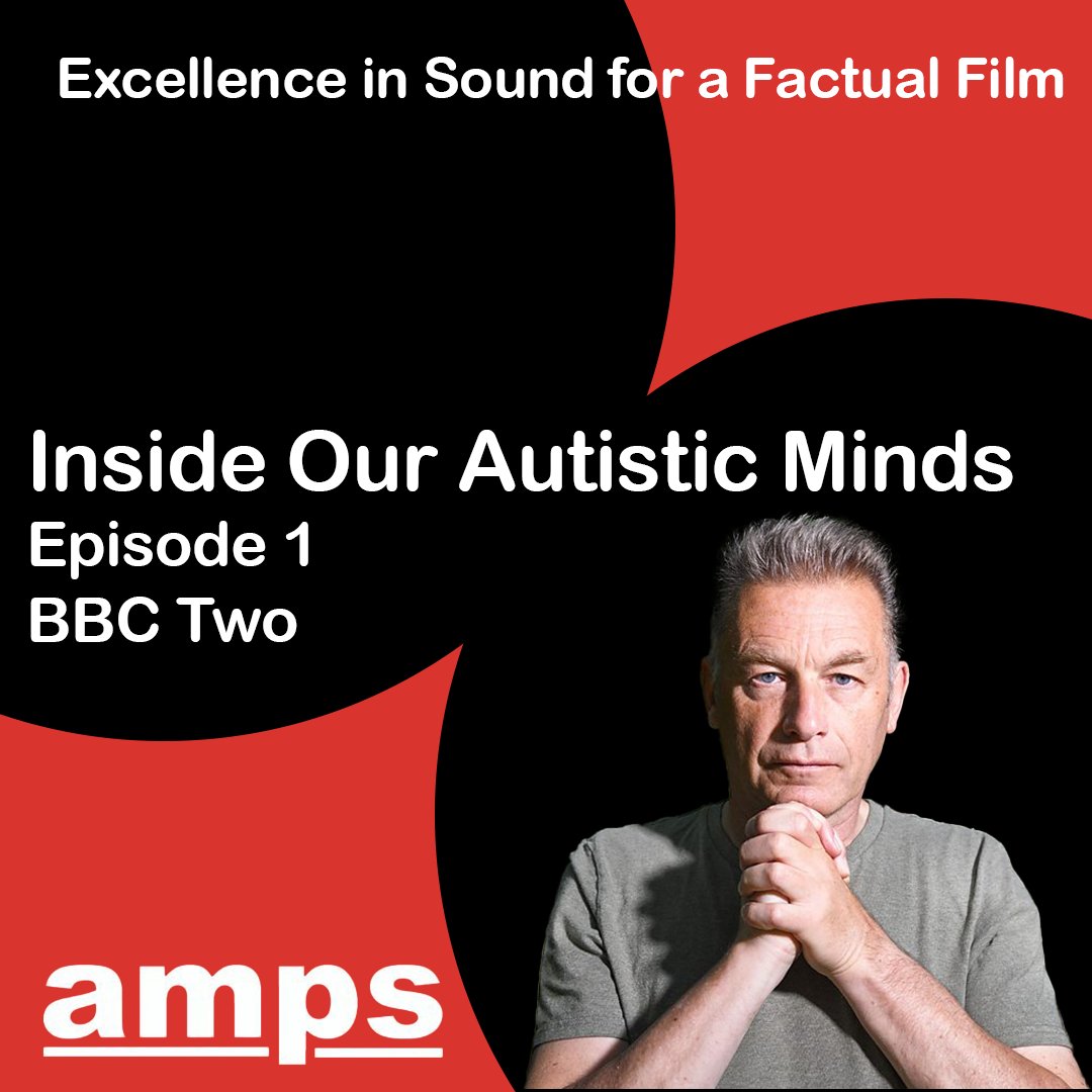 Nominees for the #AMPSAward for Excellence in Sound in a Factual Film Next up is Inside Our Autistic Minds 🧠(@bbctwo) The nominees are: Chris Bullock #AMPS Rioch Fitzpatrick Jonny Horne Winners announced 7.4.24 #AMPSAwards2024