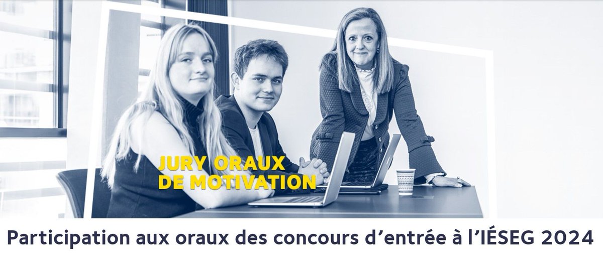 Dire qu’il y a quelques années, vous étiez de l’autre côté…et si vous participiez aux prochains #orauxIÉSEG en tant que membre du jury ? 📅 Du 2 au 31 mai 2024 📍 Campus de #Lille, #Paris et #online ➡ juryoraux.ieseg.fr #IESEG #Alumni