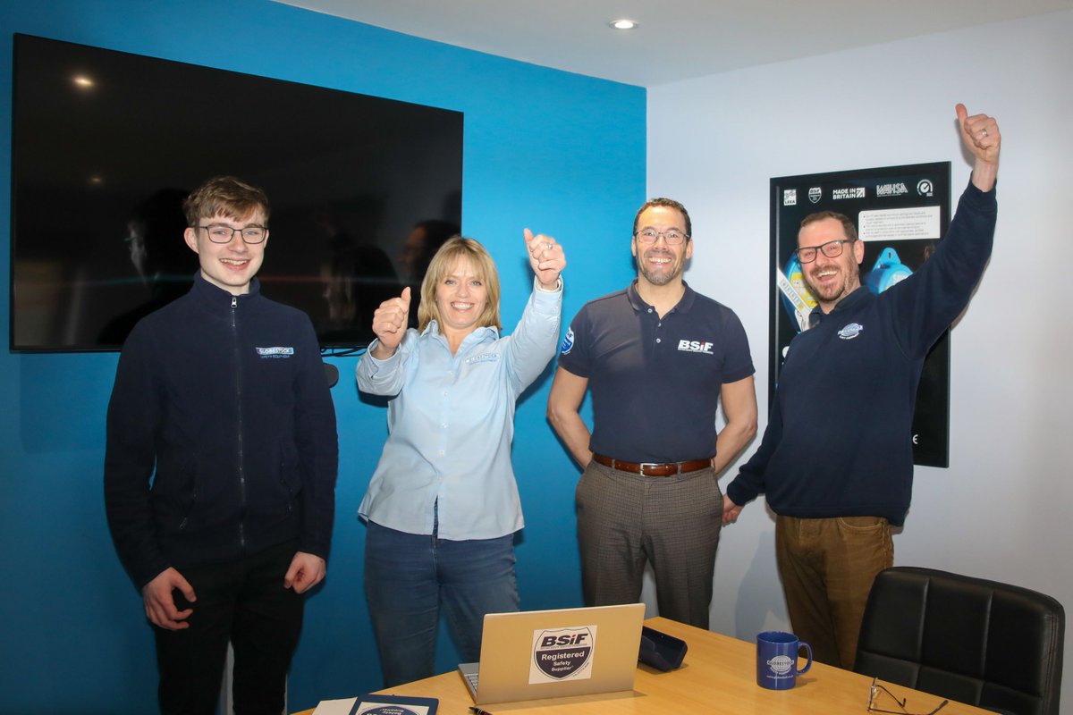 A huge congratulations to our team members Alex Jones, Elvira van der Meer, and Sean Harris for their outstanding achievement! 🏆👏 This morning, they aced the final exam of the NEBOSH endorsed British Safety Industry Federation (BSIF) Safe Supply Course &amp; Qualification.