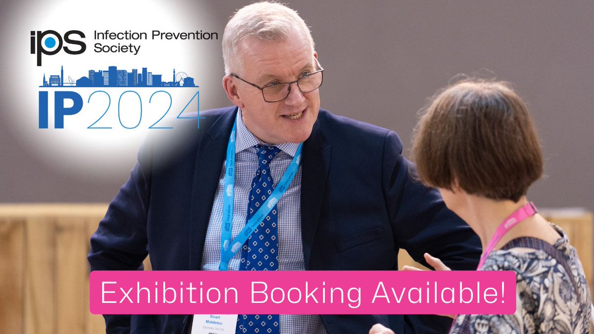 #IP2024Conf features the largest UK #InfectionPrevention exhibition and is expected to attract over 500 delegates buff.ly/48RjPA7 If you want to find out more about the available sponsorship and exhibition opportunities contact Mike.Donaldson@fitwise.co.uk