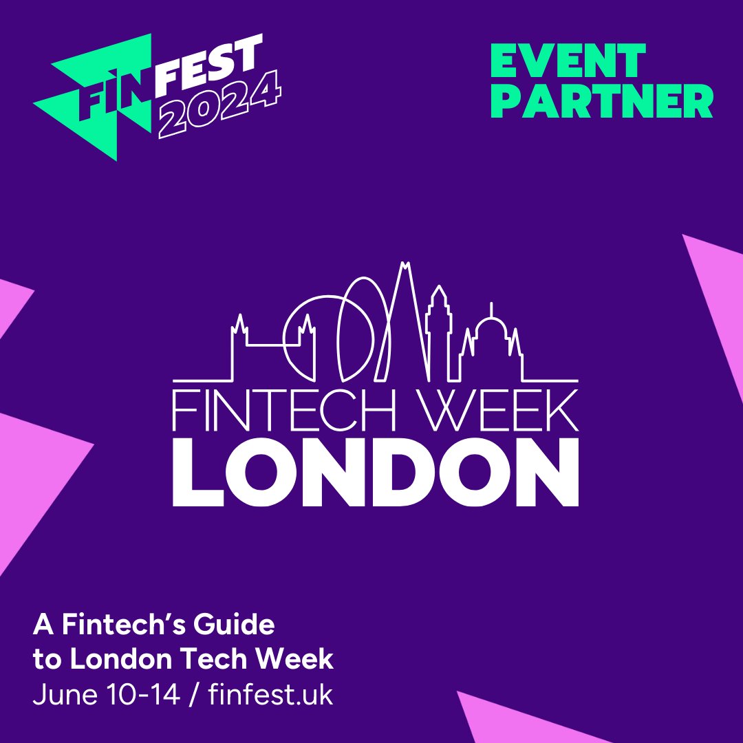 Wondering which #fintech events are happening during <a href="/LDNTechWeek/">London Tech Week</a> 10-14 June? Look no further. We're delighted to announce our partnership with #FinFest, the go-to-guide that showcases essential fintech events such as <a href="/FintechWeekLDN/">Fintech Week London</a> and many more. finfest.uk