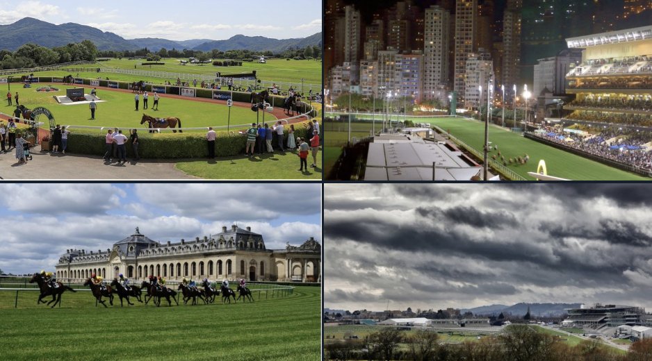 The most beautiful racecourse in the world is _____________?🧐 Killarney Races 🇮🇪 Happy Valley 🇭🇰 Ascot 🇬🇧 Cheltenham 🇬🇧 Chantilly 🇫🇷 Merano 🇮🇹 Saratoga 🇺🇸 Which course am I missing? 🤔 Retweets appreciated 👍 #WorldHorseracing
