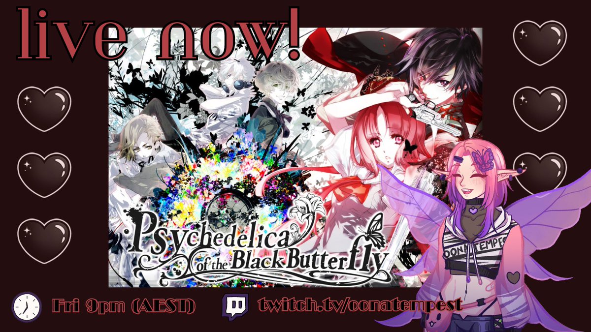 If It Were For My Angsty BF, I Would Defeat Even Him 🖤✨ 

it's psychedelica time !!! twitch.tv/oonatempest

#vtuber | #envtuber | #otome 🥛🔪