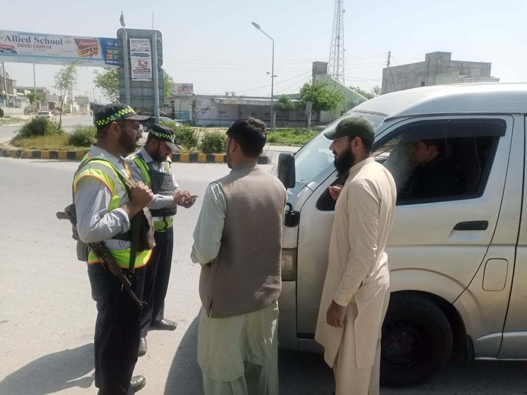 In compliance with the directions of Secretary Transport and,  Director Transport,  MVE Swabi staff visited different addas and gave instructions to the adda managers and drivers for the implementation of fare rates and availability of public transport on eve of Eid-Ul-Fitar.