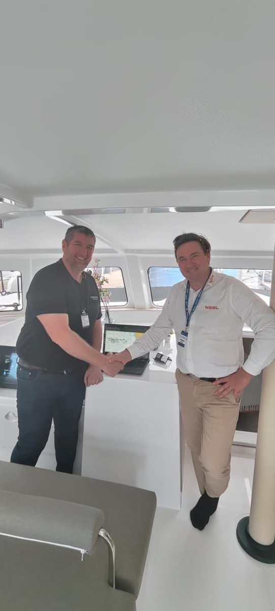 AdrenaSoftware's tweet image. ADRENA et NEEL vous invitent à découvrir le logiciel  de navigation Octopus à bord du catamaran #NEEL 43 Perf exposé sur le salon du Multicoque.
Octopus, un logiciel parfait pour exploiter le potentiel de  ce magnifique voilier dans le confort et la sécurité de vos navigations.