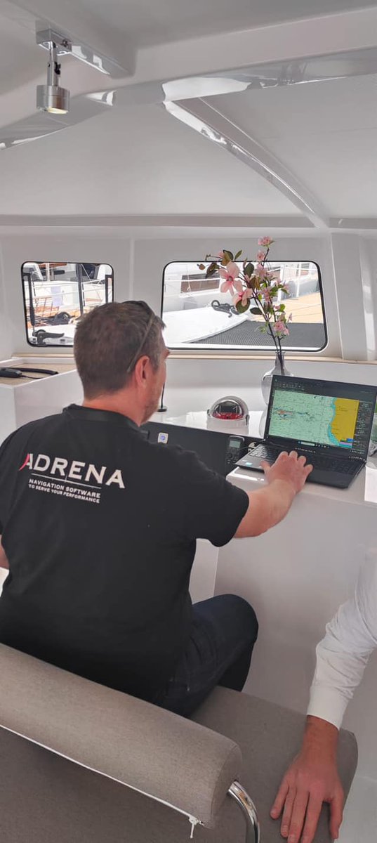 AdrenaSoftware's tweet image. ADRENA et NEEL vous invitent à découvrir le logiciel  de navigation Octopus à bord du catamaran #NEEL 43 Perf exposé sur le salon du Multicoque.
Octopus, un logiciel parfait pour exploiter le potentiel de  ce magnifique voilier dans le confort et la sécurité de vos navigations.