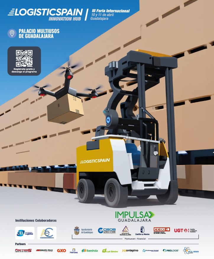 <a href="/GLSANTOST/">GrupoLogisticoSantos</a>  EN #LOGISTICSPAIN

📆 10 y 11 de abril
🏛 Palacio Multiusos de Guadalajara (Avda del Vado,13)
🕘 De 10.00 a 18.00 hrs

Te esperamos!!
👉 Regístrate gratis en lnkd.in/dNM2NEUf

📖 Programa y actividades lnkd.in/dJMSvhBP