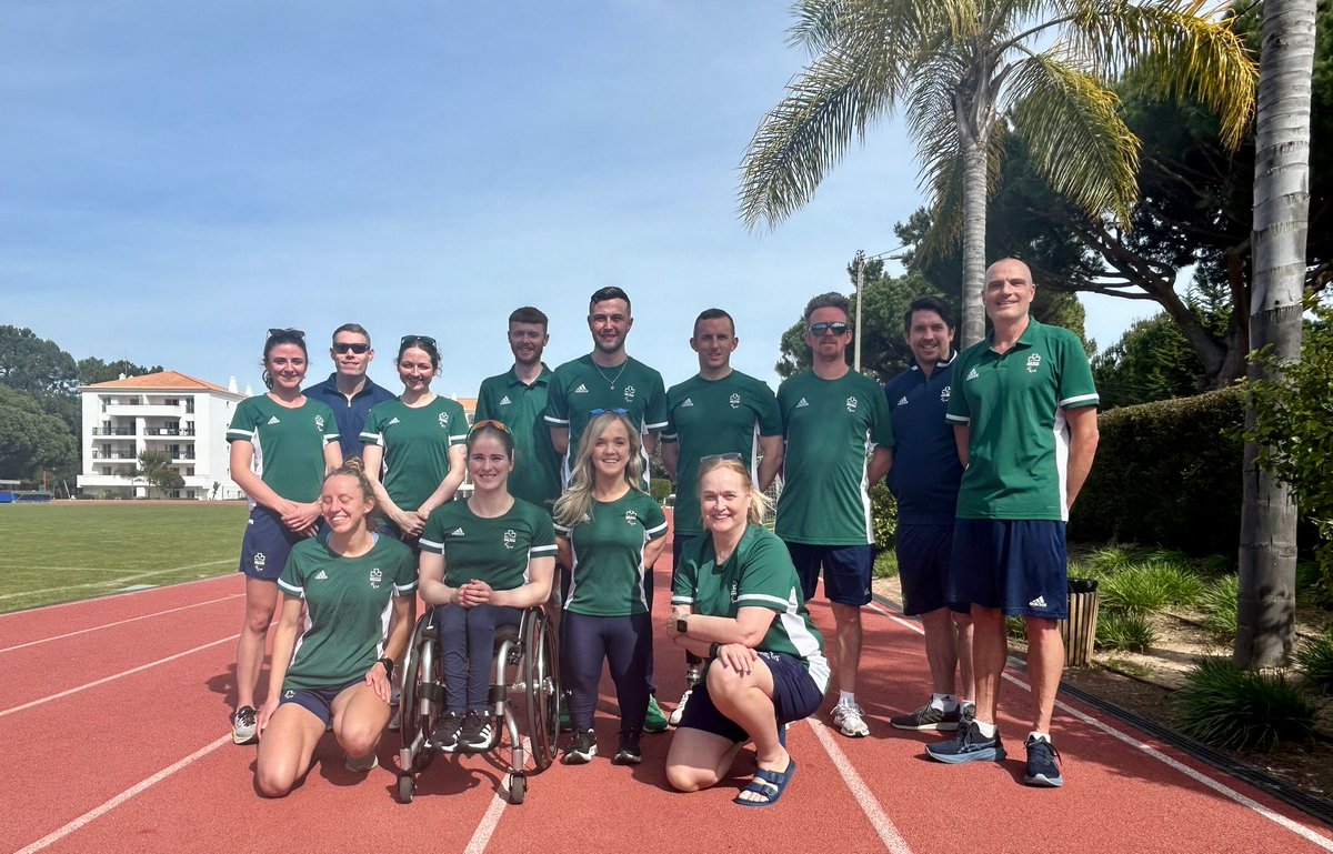 Great to see so many @UCDAC_bears involved and away with @ParalympicsIRE this week ☘️ Ellie Harnett, Greta Streimikyte, Lana Sutton, and James Nolan 😊