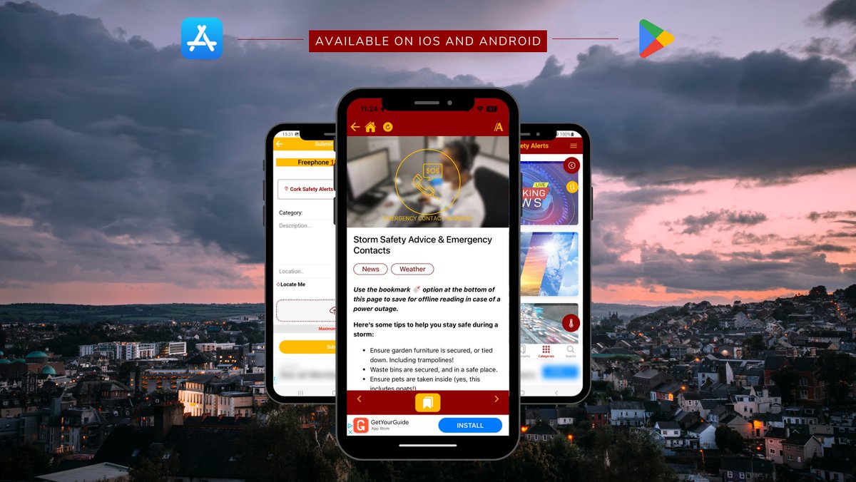 Here’s some tips to help you stay safe during #StormKathleen:

• Ensure garden furniture is secured, or tied down. Including trampolines!

• Waste bins are secured, and in a safe place.

• Ensure pets are taken inside (yes, this includes goats!)

• Ensure devices such as