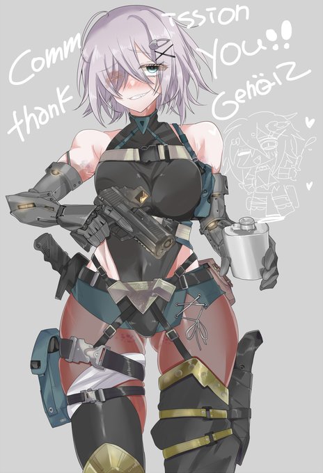 skeb納品致しましたー!お待たせいたしました!また八重歯ちゃんが描けてうれしかったです('▽`) 受かってるかわからないですがしばらくオンリーの原稿に取り掛かります 