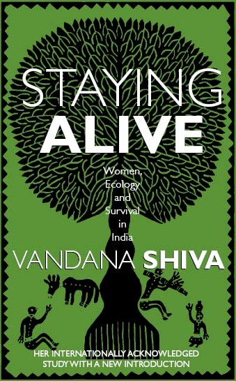 In Staying Alive, Vandana Shiva focuses on how rural Indian women experience and perceive the causes and effects of ecological destruction, and how they conceive of and initiate processes to stop the destruction and begin regeneration womenunlimited.in/catalog/produc… @drvandanashiva