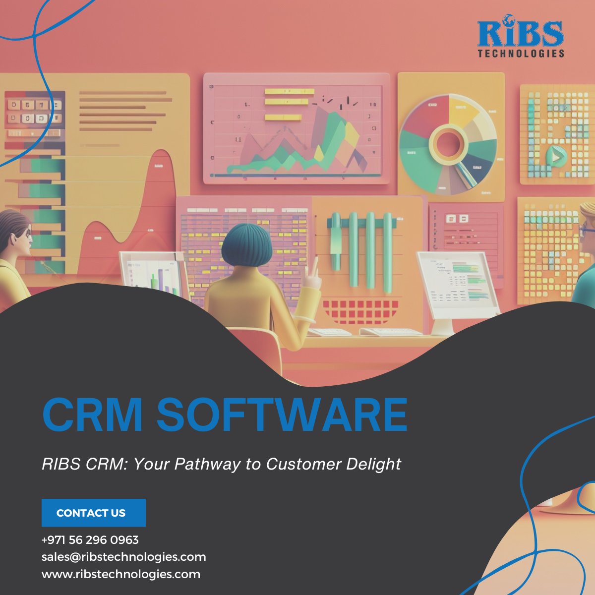 Looking to enhance customer satisfaction? Look no further than RIBS #CRM! 🚀

#ribstechnologies
#ERP 
#SoftwareDevelopment 
#SoftwareEngineering 
#dubai 
#UAETeamEmirates 
#businessbaydubai