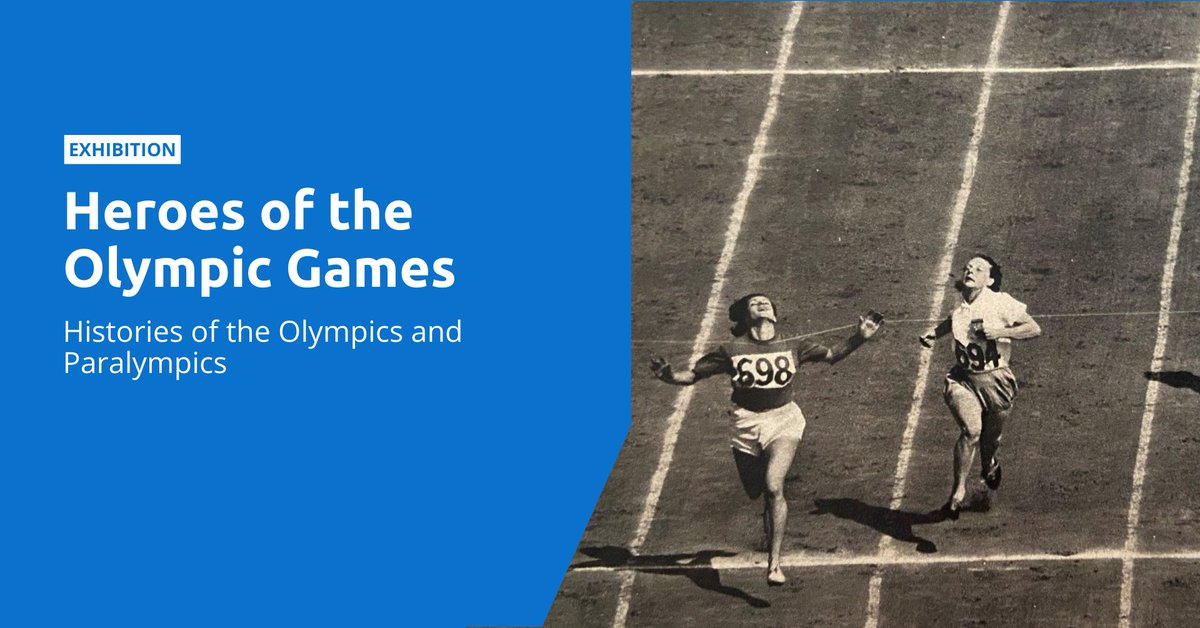 Today is UN International Day of Sport for Development and Peace, a good day to explore sport history. Our exhibition Heroes of the Olympic Games tells the stories of 50 different sportspeople from across Europe and beyond 🏆➡️bit.ly/3rnClNW #IDSDP2024