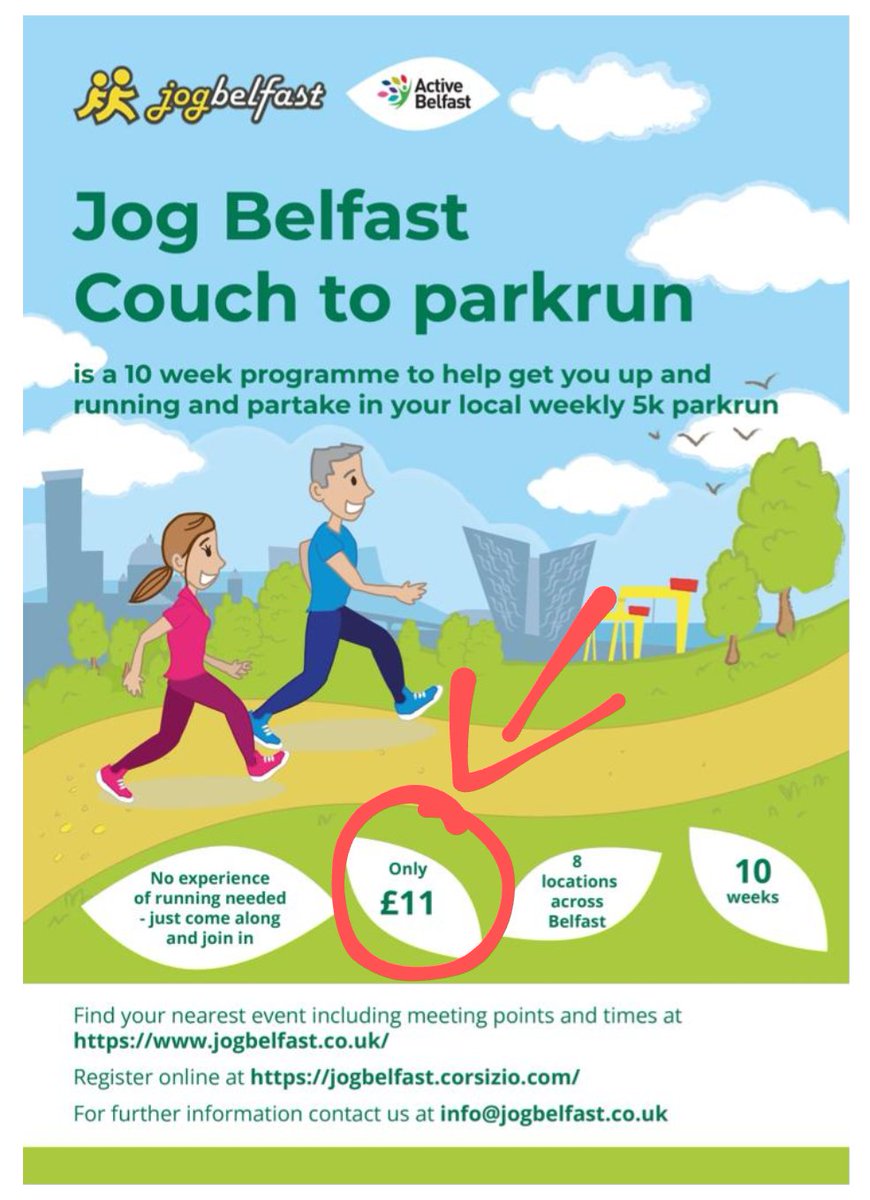Here's another great reason to sign up 😀 £11 jogbelfast.co.uk