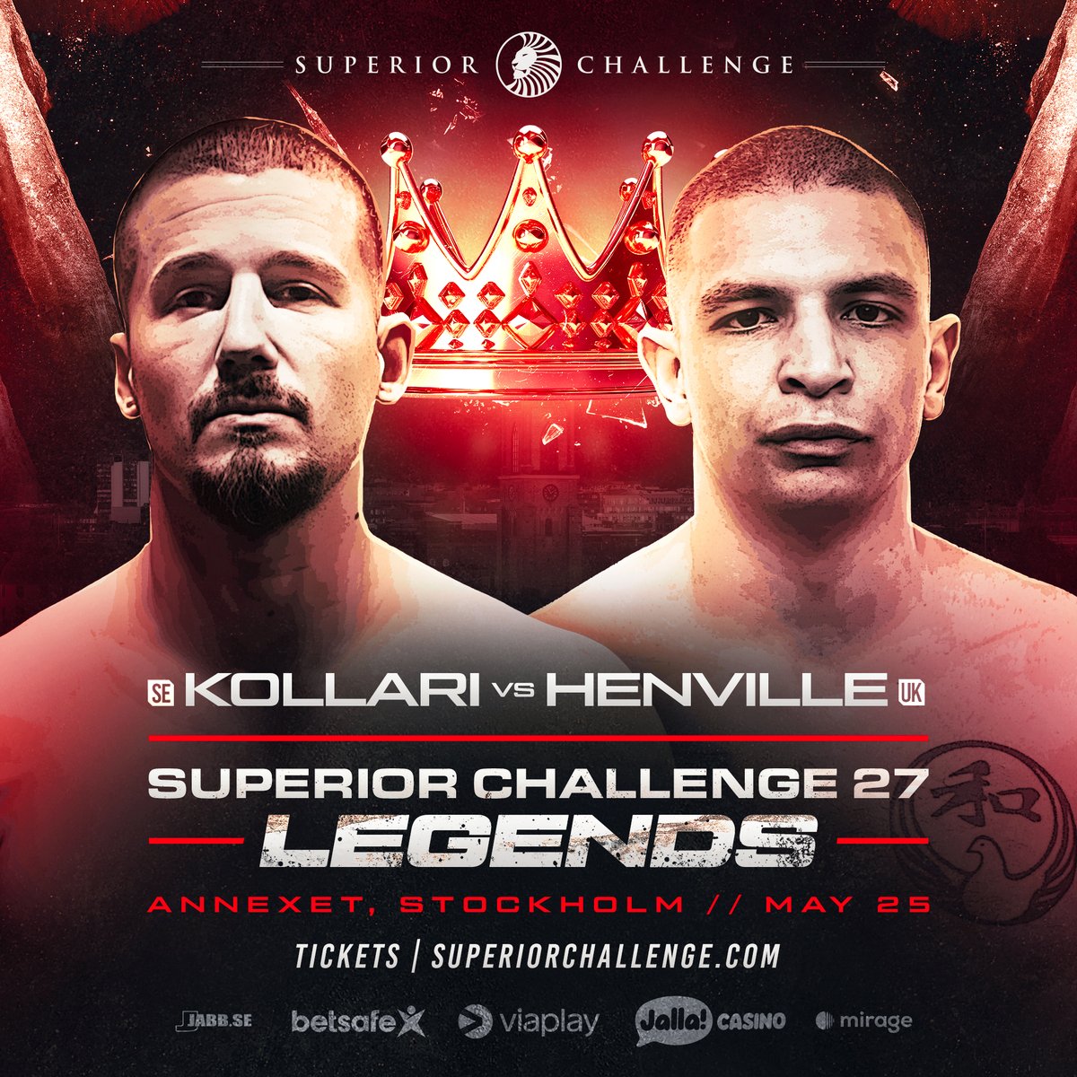 Enes Kollari 🇸🇪 vs 🇬🇧 Courtney Henville
Superior Challenge 27
May 25 - Annexet - Stockholm
Powered by @betsafe

@viaplay 

#mma #superiorchallenge #mixedmartialarts #mmagala