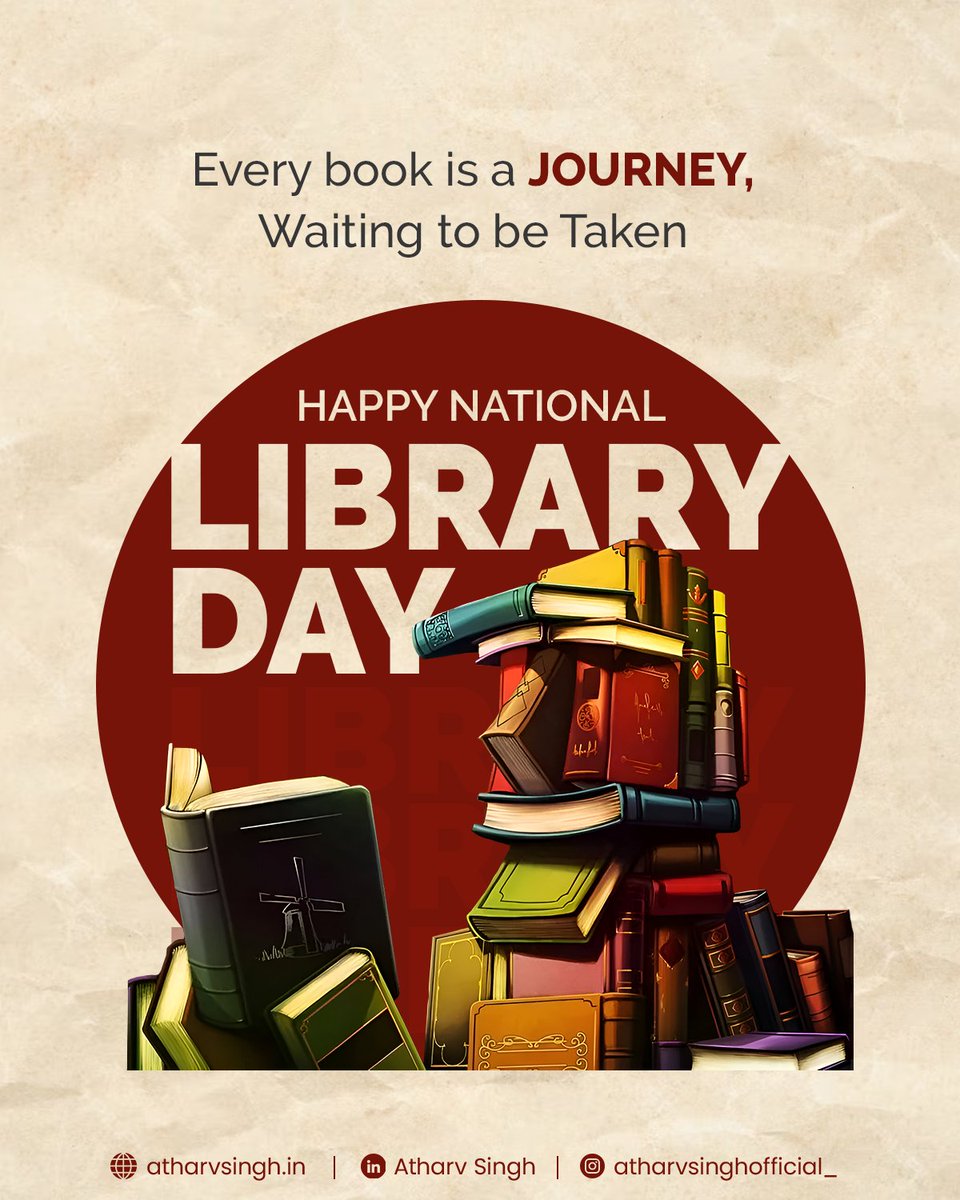 Celebrating the sanctuaries of knowledge, where every page holds a world of possibilities. Embrace the magic of books today and every day!
.
.
#NationalLibraryDay #MassMedia #Media #ForABetterFuture #TheEmissary #GlobalNetwork #NewWorld #youth