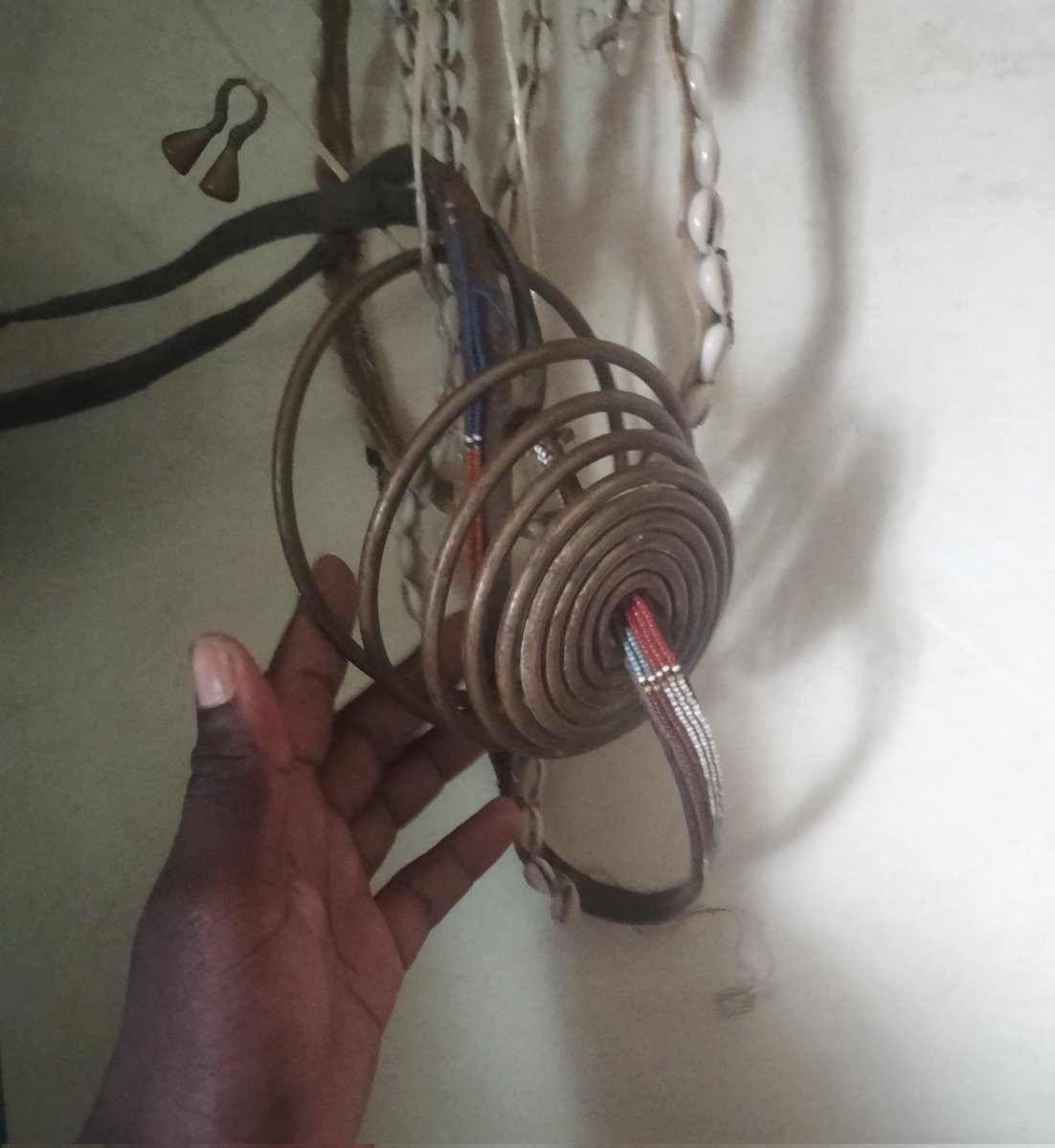 If someone tells you all inventions were from Europeans they will be lying, this here is a woman's bra that belonged to a Nandi woman. A visit to Koitalel Samoei Museum in Nandi Hills town will give you a lot of African history.  We need to rewrite our history.