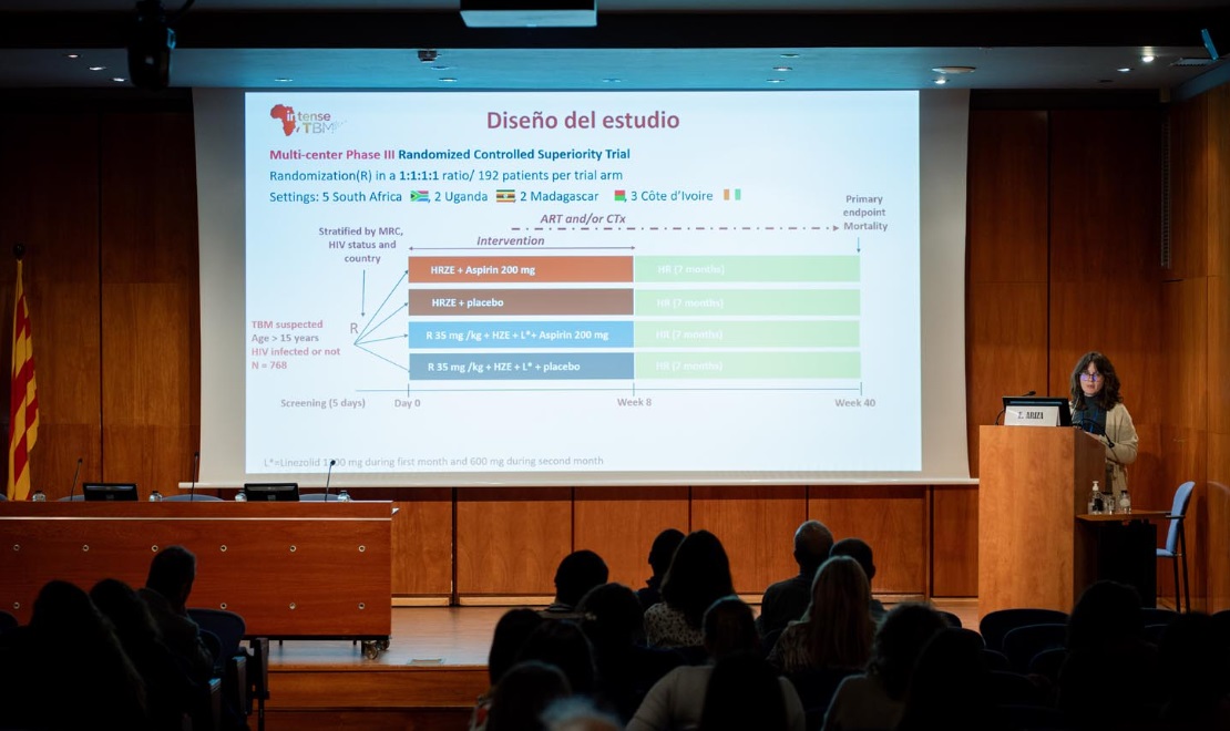 📊 Orgullosos de compartir la actualización del proyecto INTENSE-TBM, presentado por nuestra compañera Eva Ariza, en las Jornadas del #DiaMundialTuberculosis2024 que organizó la @TB_UITB el pasado 20/03 en el @COMBarcelona 👉 bit.ly/2024TBM #WorldTBDay #TB #Meningitis