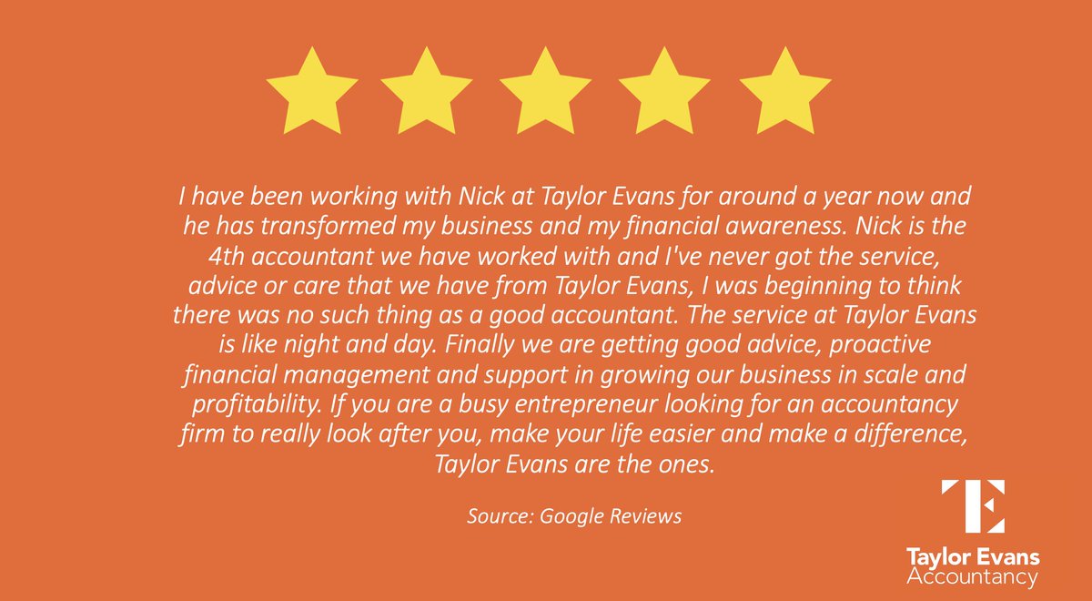 Feedback Friday!

#accounting #support #trustedadvisor #happyclient
#cloudaccounting #feedbackfriday