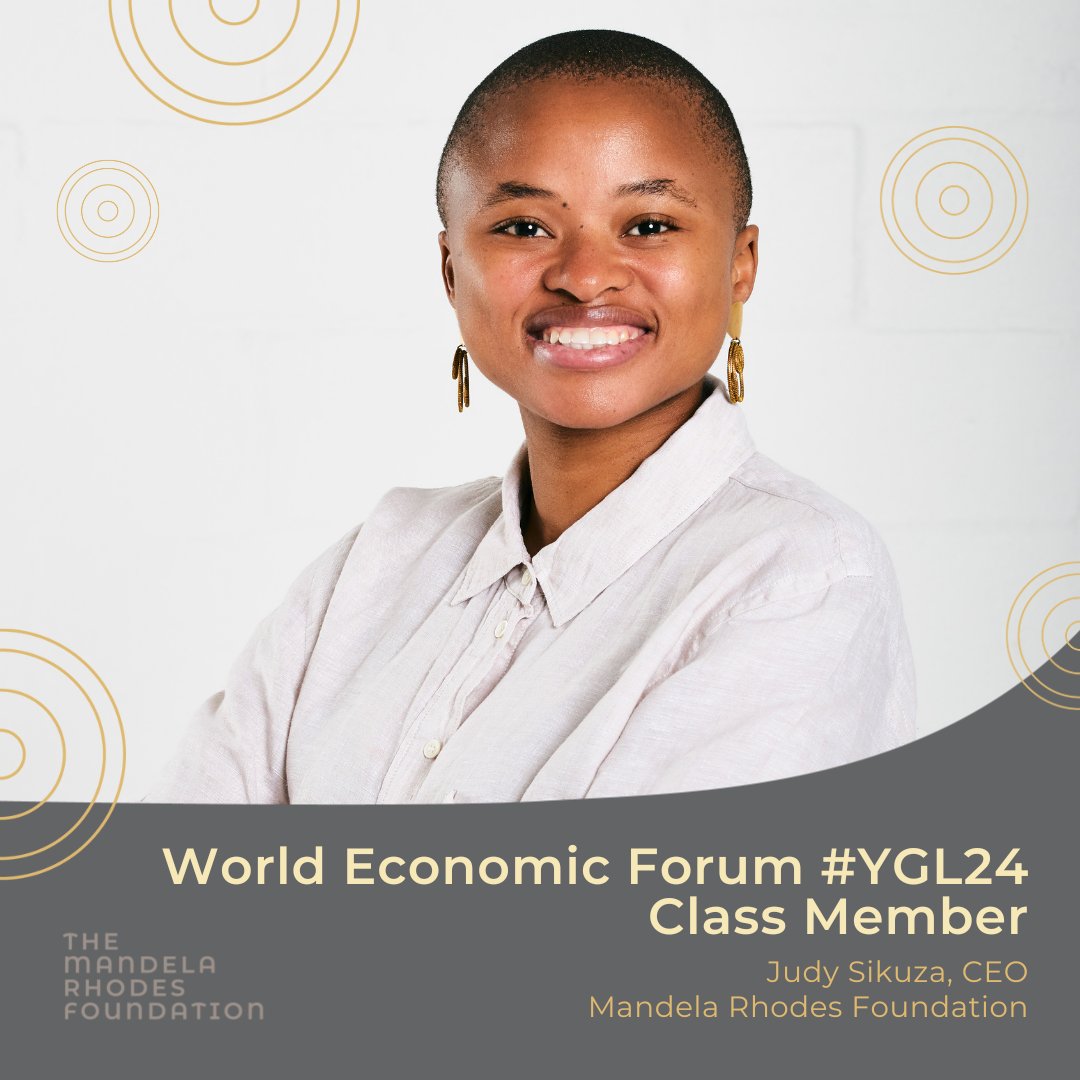 Exciting news! Congratulations to our CEO, @JudySikuza, who has been chosen as a @wef Young Global Leader! Learn more about this community at shorturl.at/fswyX #YGL24 #WEF24