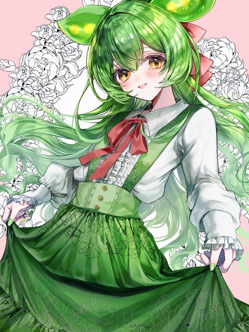 「green nails white shirt」 illustration images(Latest)