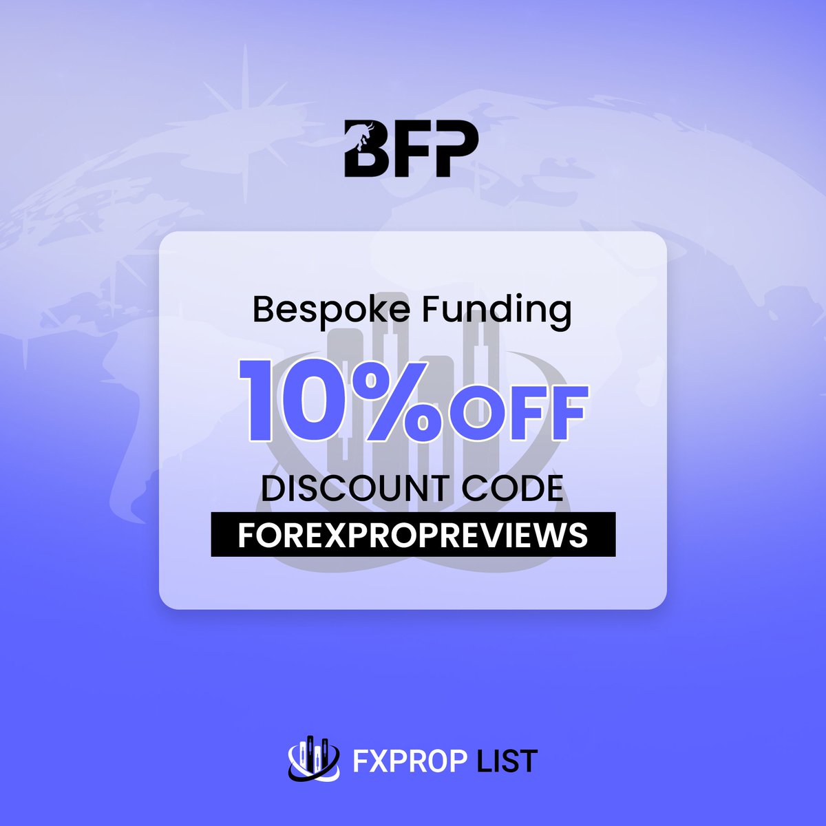 📢 Attention, Traders! Your search for fantastic discount trading opportunities ends here! 🤩 Simply use code 'FOREXPROPREVIEWS' and start saving today. 💰
#BeSpokeFunding #PropFirm #Forex #Discount
