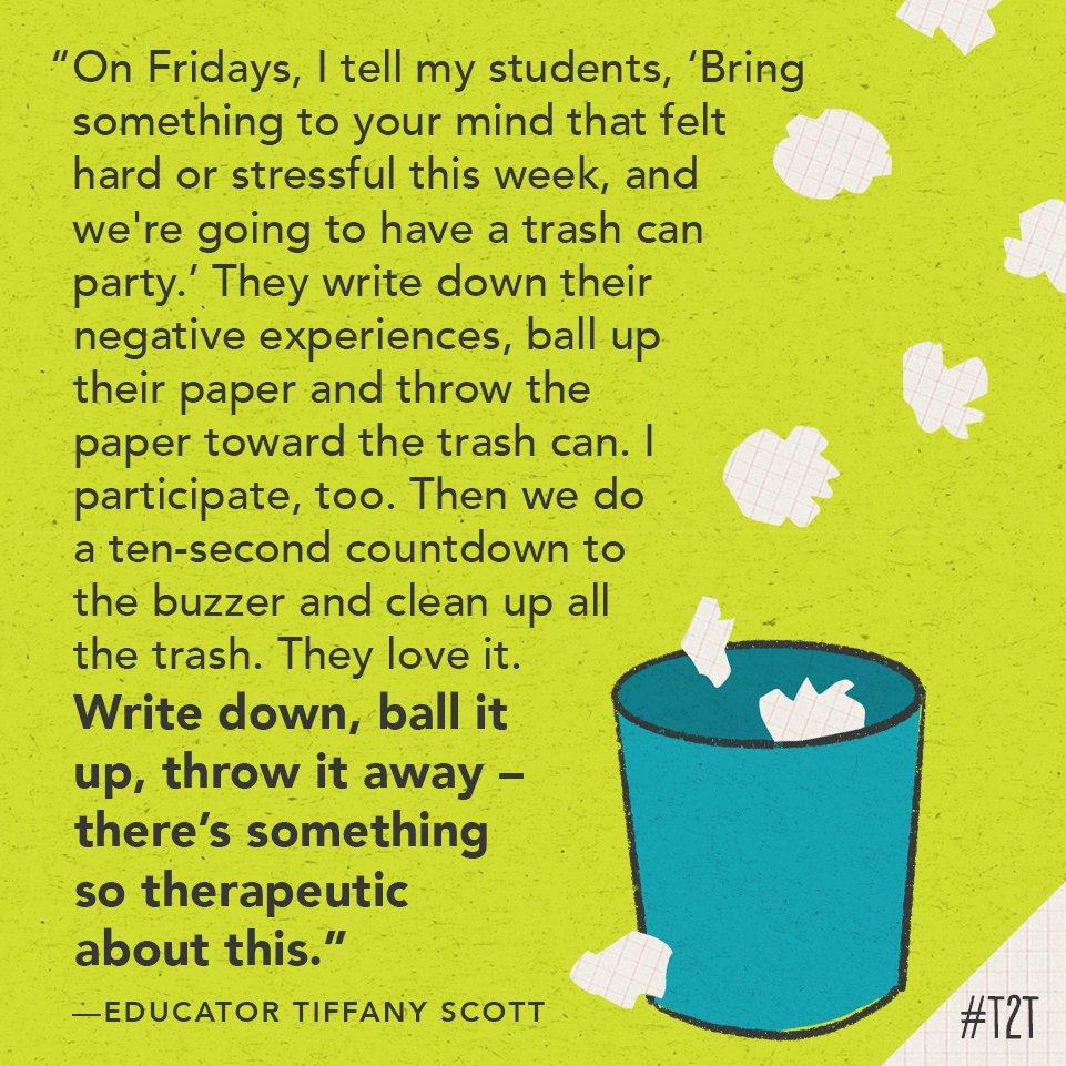 Shout out your favorite Friday rituals! 

(Strategy via educator @ItsTiffanyScott) #SchoolCulture