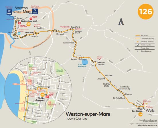 Please note revisions have been made to the 126 bus service which will come into effect from 7th April. A copy of the new timetable can be found on our website: cheddarparishcouncil.org/bus-services/