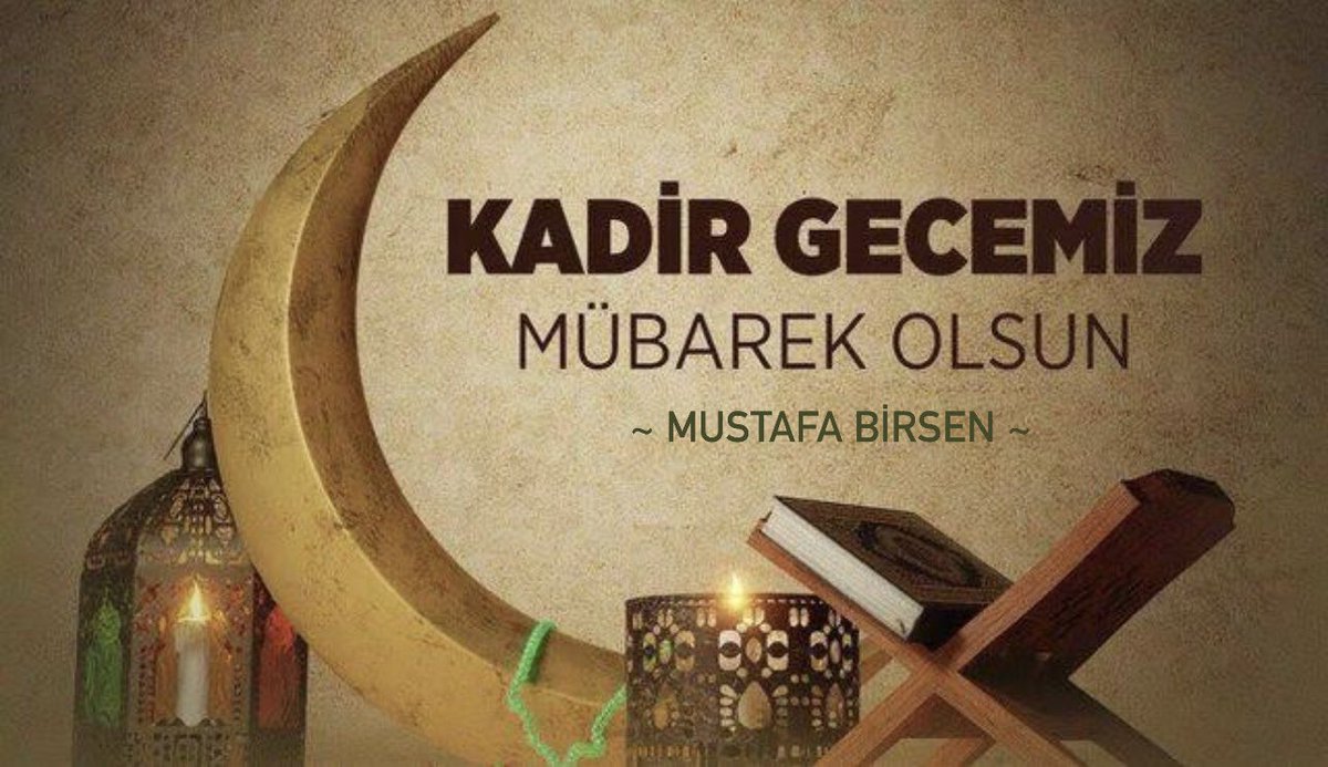 Mustafabrsn's tweet photo. Ve vakit o gecedir ki, bütün geceler ona hayran..

Mübarek Ramazan-ı Şerif'in son günlerine yaklaşırken, Kuran-ı Kerim’in indirildiği bin aydan daha hayırlı olan #KadirGecesi'nin, İslam âlemi ve tüm insanlık için hayırlara vesile olmasını Allah'tan niyaz ediyorum.. https://t.co/ByftqAqpaS