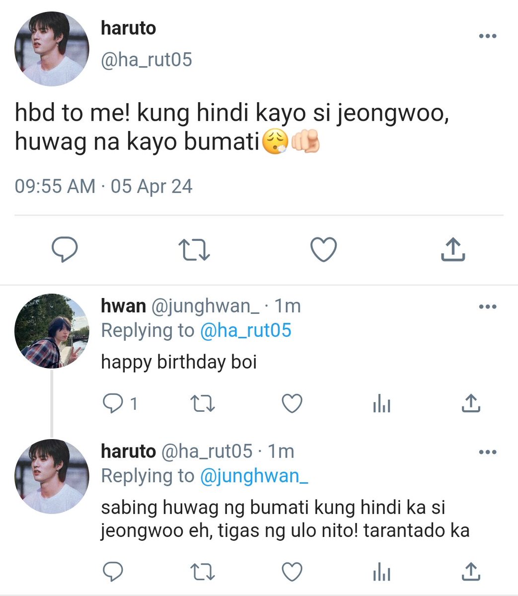 ddaengwrites's tweet photo. gusto kita, peksman!
—#hajeongwoo mini filo au

kung saan... https://t.co/xOjYR1PbI5
