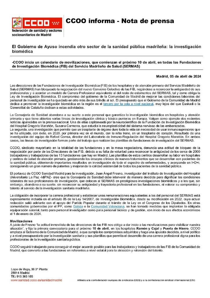 CCOO MARAÑÓN (@ccoohgugm) on Twitter photo 