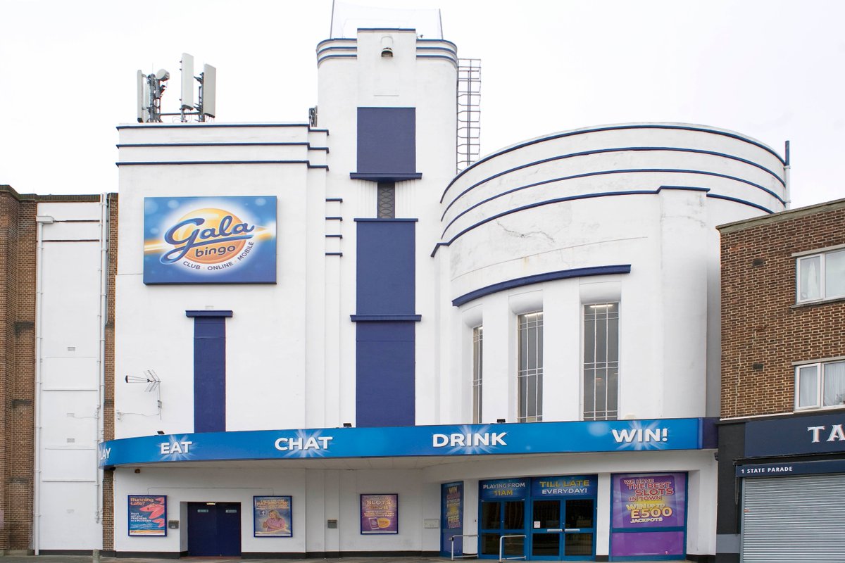 Former Ace State Cinema, Barkingside, Redbridge 1938 George Coles buff.ly/3Ojwq6H