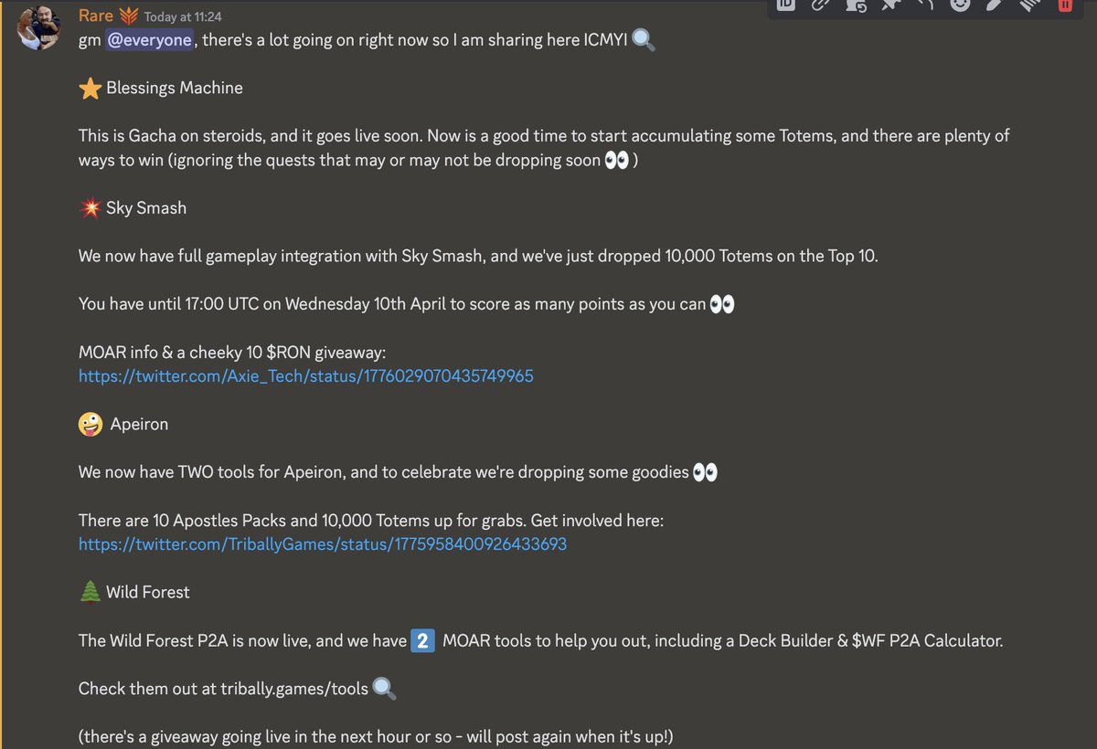 RareAxies's tweet image. This is just the tip