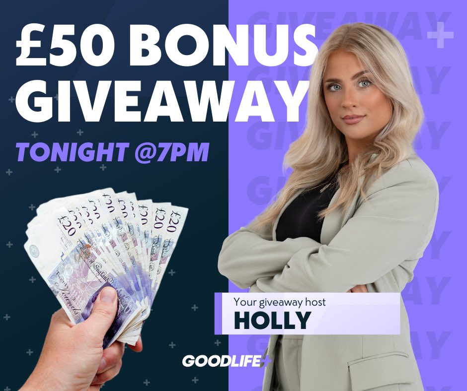 FREE ENTRY! 🔥 - All you need to do is comment via Facebook on our LIVE DRAW at 7pm! Comment below what you’d spend the money on if you were to WIN tonight’s BONUS PRIZE! Don’t forget to Enter to WIN April’s Car Today: goodlifeplus.co.uk/win-an-ineos-g…