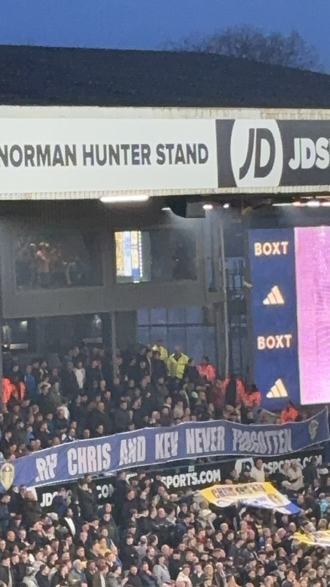 notbethcampbell's tweet photo. Chris &amp; Kev, never forgotten 🫶🏻 #lufc #mot https://t.co/pUodYH3CzV