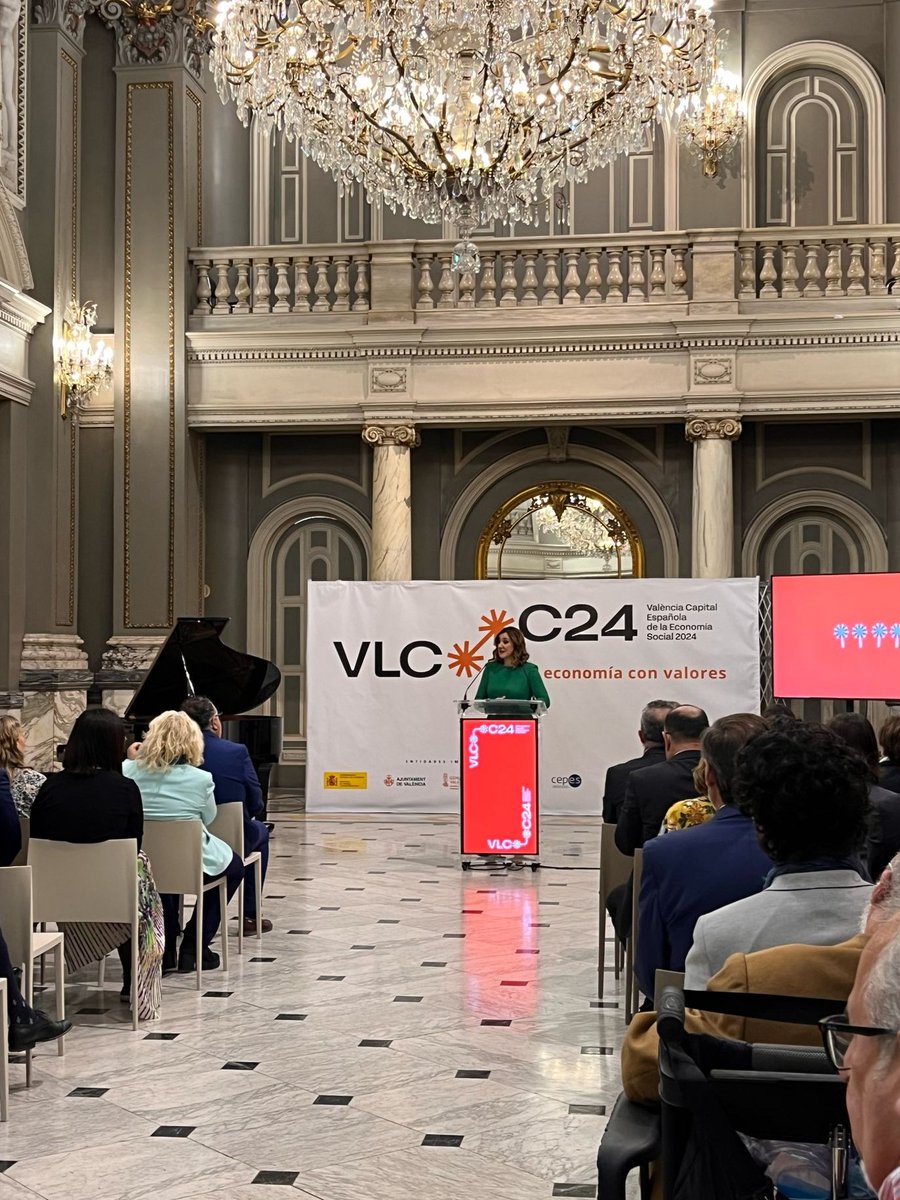 ¿Sabías que #València es la primera capital mediterránea de la economía social?

María José Catalá (<a href="/mjosecatala/">María José Catalá</a>) alcaldesa del <a href="/AjuntamentVLC/">Ajuntament València</a>, nos habla de ello.

#VLC24CapitalEconomíaSocial