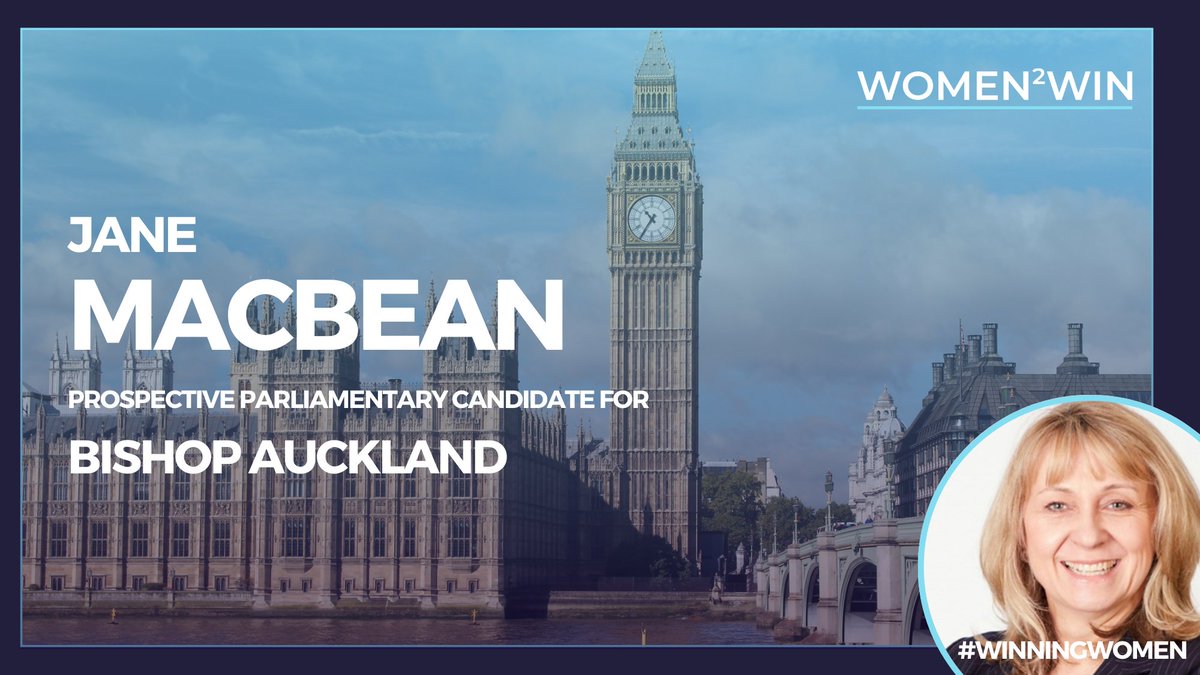 🌟 Meet our #WinningWoman Jane MacBean, the Prospective Parliamentary Candidate for Bishop Auckland. 🇬🇧 Dedicated to making a difference, let's support her path to Parliament. 💪✨ Discover more: Women2Win.com. #Women2Win #Empowerment