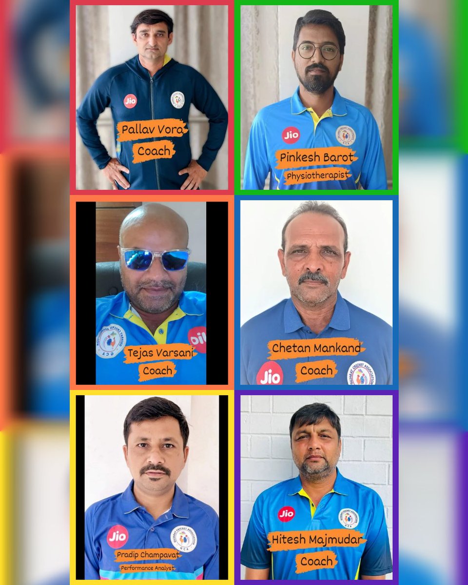 GCA congratulates & wishes all the very best to all coaches & support staff for the appointment in various ZCA Camps 2024 conducted by NCA, BCCI #ZCA #gujarat #cricket #selection @BCCI @BCCIdomestic @DhanrajNathwani @mpparimal @JayShah @parthiv9 @akshar2026 @Jaspritbumrah93