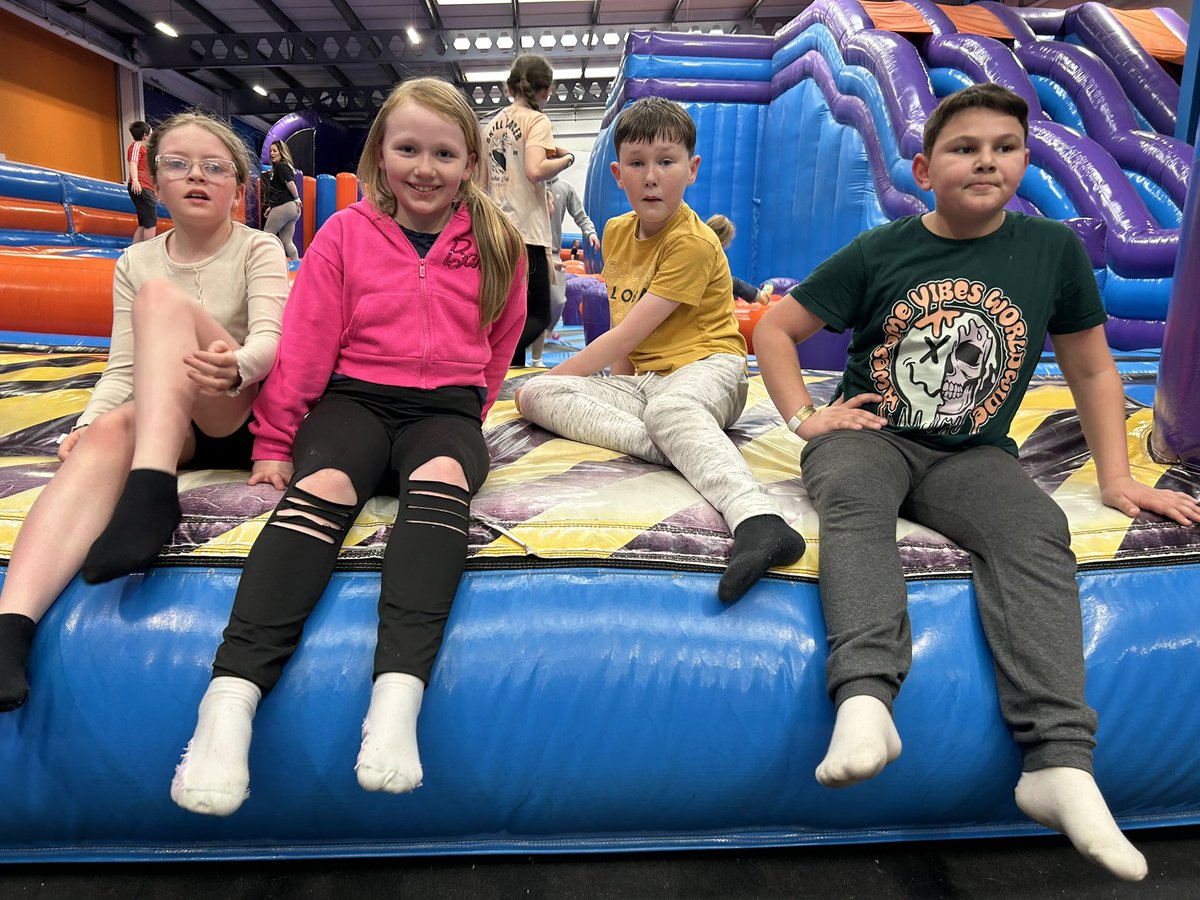 On Wednesday, our Care Connections young people enjoyed a trip to Inflata Nation during our Easter holiday programme 🐣💜🏰 everyone had loads of fun and enjoyed going out for some food afterwards 🍔🍟 #CareConnections #EasterHolidays2024 #InflataNation