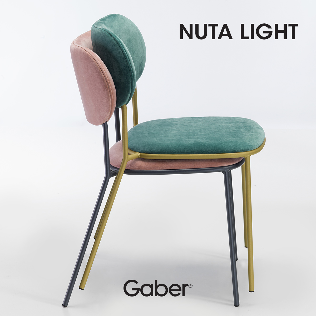 The design choices give the collection a great formal lightness and an apparent simplicity, offset by technological devices, hidden in the structure of the padded seat and back, which make for even heavy-duty contract use. #gaberdesign #contractdesign #designchair