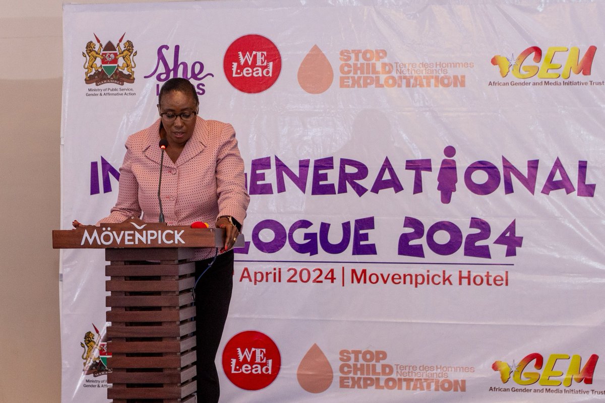 At the #InterGenerationDialogue, Hon. @BeatriceElachi_ shared her inspiring work with adolescent girls. As a champion for girls' education, she emphasized the importance of ensuring that every girl has the opportunity to finish school and reach her full potential. #PolycomSpeaks